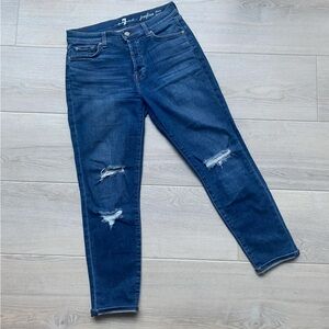 7 FOR ALL MANKIND JOSEFINA SKINNY BOYFRIEND JEANS